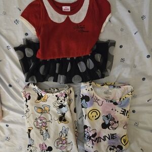 5T-6T Minnie Mouse Dresses Bundle For Girls